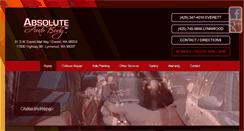Desktop Screenshot of absoluteautobody.com